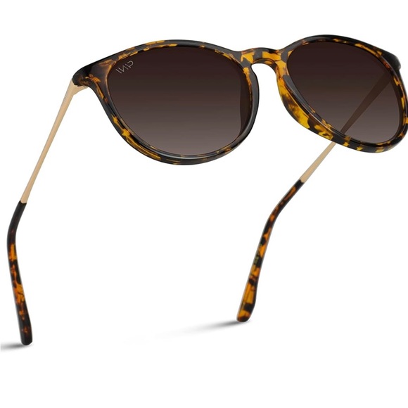 WMP Malia Tortoise Round Sunglasses - Picture 5 of 11